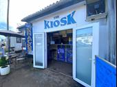 established catering kiosk industrial