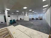 three vacant units to