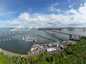 established recreational marina comprising