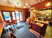 closed cafe with full