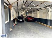 roadside commercial forecourt with