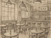 licensed café restaurant bar