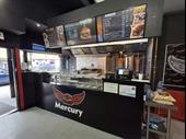 busy hot food takeaway