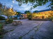 holiday cottage complex wedding