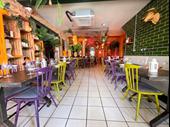 well established restaurant bar