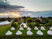 thriving bell tent hire