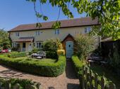 three cottages with development