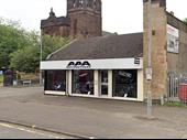 motorcycle dealership garage paisley