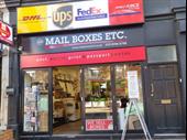 established mail boxes etc