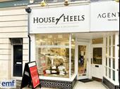 ladies shoe boutique with