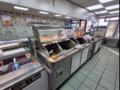 busy fish shop hot