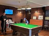 bar restaurant with full