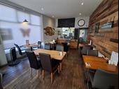 town centre licensed cafe