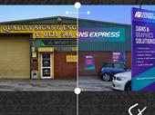 established signage business for
