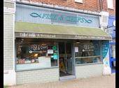 upmarket fish chip shop