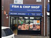 high-turnover fish chip shop