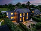 character farmhouse with holiday
