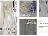 unique online bridalwear resale