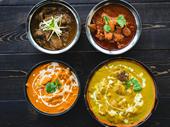 well-established indian restaurant on