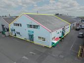 industrial warehouse with modern