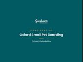 oxford small pet boarding