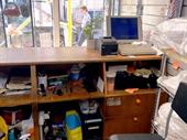 receiving dry cleaner for
