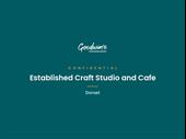 established craft studio cafe