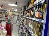 convenience store off-licence hoarding