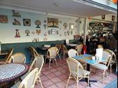 attractive orangery-style licensed cafe