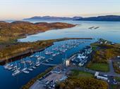 luxury waterfront resort on