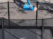 garden trampoline quality outdoor