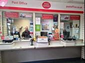 main post office with