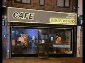 magnificent ultra-modern cafe fully