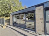 newly built retail shop