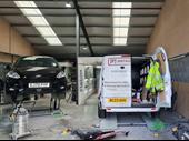 alloy wheel bodywork garage