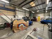 car body repair workshop