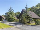 holiday lodge complex near