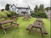 prominent pub restaurant overlooking