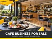 established cafe with two-bedroom