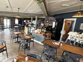 licensed cafe with evening